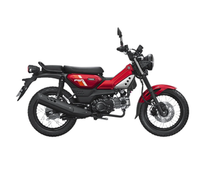 Motocicleta Yamaha PG-1 Estilo 115cc ABS Underbone Edición Deluxe Roja Todoterreno Scrambler de Doble Propósito con Tanque de Combustible de 5.1L - Product Image 3