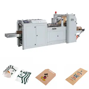 Preço de fábrica Máquina para fazer sacolas de papel Kraft LSD-400 totalmente automática