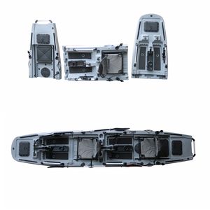 <span class=keywords><strong>Kayak</strong></span> de <span class=keywords><strong>Pesca</strong></span> con Motor de 14.5 Pies, <span class=keywords><strong>Kayak</strong></span> de Pedales para <span class=keywords><strong>Pesca</strong></span>, <span class=keywords><strong>Kayak</strong></span> Modular de Tres Secciones Desmontables para un Fácil Transporte - Product Image 2