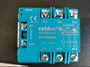 Relais à semi-conducteurs Celduc 60A DC-DC 60A 5-220VDC monophasé SSR avec SGT9854300 SGT968360E Relais à semi-conducteurs DC-DC - Product Image 2