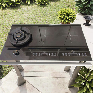 Phổ biến Hai-<span class=keywords><strong>Burner</strong></span> gas điện cảm ứng Nồi lẩu Tính năng điều khiển cảm ứng điện áp kép lớp hiệu quả năng lượng cho hộ gia đình - Product Image 2