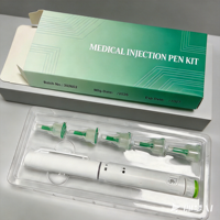 Boîte d'emballage personnalisée avec logo imprimé pour kit de stylo à peptides de beauté