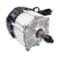 Moteur à aimants permanents à courant continu différentiel central 60v 72v 1800w pour tricycle