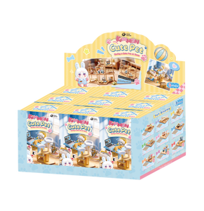 12 Cajas al por Mayor BaiXingRui KIMMON <span class=keywords><strong>Xiaoling</strong></span> Toys Furry Friends Micro Scene Blind Box para Juguetes, Regalo, Caja Coleccionable, Tarjeta de Juego - Product Image 1