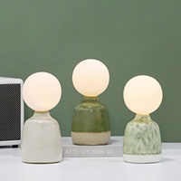 Attrayant nouveau vase en céramique personnalisé en forme de lampe de table pour la décoration intérieure de la maison