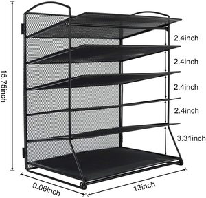 Wifreen supporto <span class=keywords><strong>per</strong></span> carta e Organizer <span class=keywords><strong>per</strong></span> documenti in metallo pieghevole multifunzione - Product Image 2