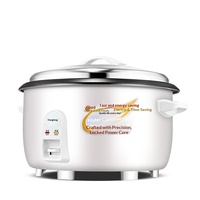 Autocuiseur Commercial en Alliage d'Aluminium 45L, 4500W, avec Fonction de Maintien au Chaud, Idéal pour les Cantines Scolaires et Chantiers de Construction, Très Grande Capacité