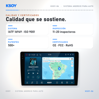 KSOY 10 Inch Radio Android 16 Multimedia Receiver Universal Car Dvd Player Car Android Player Universal Car Dvd Player