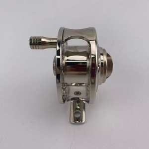 Reel Pancing Logam dengan Sistem <span class=keywords><strong>Drag</strong></span>, Reel Pancing Fly Fishing Dapat Diganti untuk Penggunaan Tangan Kiri atau Kanan - Product Image 5