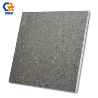 Carreaux de sol et de mur antidérapants en bois rustique moderne 800x800mm pour salle de bain, hôtel, cour et pavage de resort