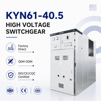 Tableau de distribution blindé extractible KYN61-40.5 AC haute tension 40,5 kV pour l'alimentation électrique et la distribution industrielle