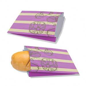 Customizable Kraft <b>Paper</b> <b>Bag</b> <b>with</b> Greaseproof & Biodegradable Feature for Food & Cake Packing Including Logo & Plastic Features - Product Image 4