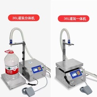 Machine de remplissage et de bouchage automatique de bouteilles de bureau à grand débit pour boissons, bière et liquides, avec pesage de grande capacité