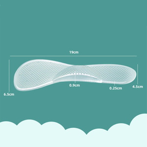 JOGHN <span class=keywords><strong>Semelle</strong></span> en silicone pour chaussures de sport, orthopédique invisible, confortable, pour soins des pieds, avec coussinet métatarsien et talonnette, pour pieds plats - Product Image 2