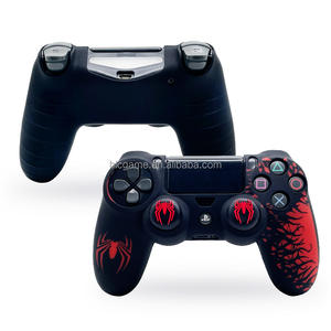 เคสซิลิโคนป้องกันลายแมงมุมสำหรับจอยสติ๊กคอนโทรลเลอร์ PS5 ชุดอุปกรณ์เสริมสำหรับจอยสติ๊กคอนโทรลเลอร์ <span class=keywords><strong>PS4</strong></span> PS5 เคสครอบสำหรับคอนโทรลเลอร์ <span class=keywords><strong>PS4</strong></span> PS5 - Product Image 3