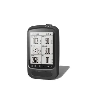 Odometer kecepatan sepeda GPS cerdas, odometer pengukur kode nirkabel GPS, ANT + Bluetooth ,IP tahan air cocok untuk semua sepeda jalan gunung