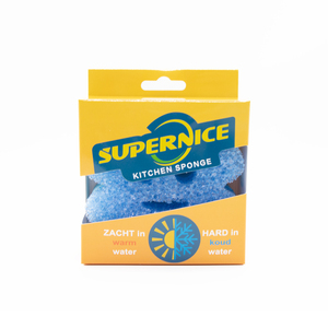 Éponge <span class=keywords><strong>de</strong></span> lavage <span class=keywords><strong>de</strong></span> cuisine <span class=keywords><strong>de</strong></span> formes multiples et anti-rayures, douce dans l'eau chaude, température, éponge souriante pour le nettoyage. - Product Image 3