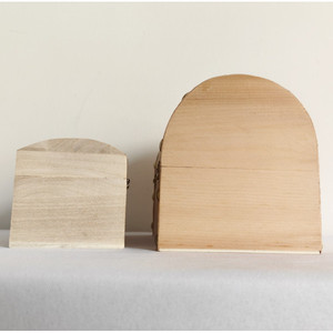 Vintage Pirate <b>Chest</b> Decorative <b>Storage</b> Box with Hinged Lid Wood Classroom Trunk for Classroom Keepsakes - Product Image 5