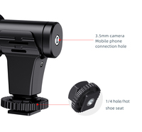 Microphone Lavalier Professionnel MAMEN KT-G5 Omnidirectionnel Filaire 3,5 mm à Condensateur pour Smartphones avec Réduction du Bruit