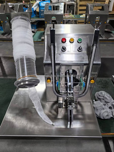 Electric Fruit Lemon Mesh Bag Clipper Machine Apple Net Bag Packing Machine Double <b>Nails</b> Sausage Packing And Clipping Machine - Product Image 5