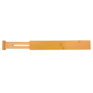 Bamboo Telescopic <b>Drawer</b> Divider Adjustable Storage Shelf Rectangular Clothing Organizer - Product Image 2