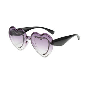 نظارات شمسية نسائية عصرية جديدة بدون إطار للحفلات من مادة Pu نظارات شمسية متدرجة - Product Image 2