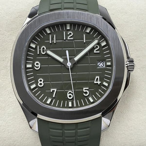 Reloj Mecánico de Lujo para Buceo, de la Mejor Calidad, 42 mm, Fábrica DDF, Movimiento 330, 5168, Peso 120 g, Correa de Caucho Verde - Product Image 1