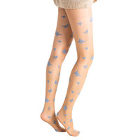 Conçu à la mode Sexy personnalisé Jacquard collants bas femmes Designer collants collants