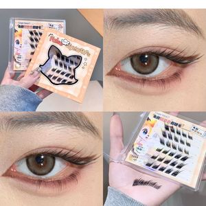 Pestañas Postizas 3D Hechas a Mano Sin Pegamento, Mixtas, Sin Raíz, Naturales, Individuales, de Larga Duración, Ajuste Seguro y Cómodo - Product Image 6