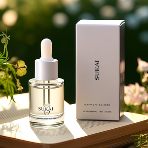 10ml 30ml 50ml 100ml Frosting phẳng Vai mỹ phẩm huyết thanh dầu bao bì xi lanh thủy tinh Chai nhỏ giọt container bán buôn - Product Image 1