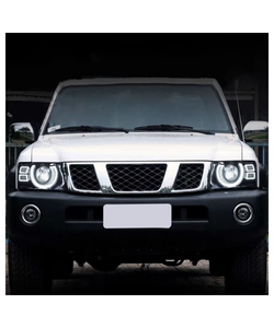 ไฟหน้ารถยนต์ LED สำหรับ Nissan Patrol Y61 ปี 2005-2018 ไฟหน้า DRL ไฟเลี้ยว ไฟออโต้  อะไหล่เปลี่ยน  ติดตั้งเพิ่มเติม อัพเกรด - Product Image 1