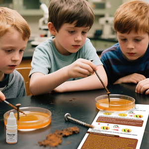 Kit scientifique d'électrochimie incroyable pour enfants, jeu de chimie fou, jouets STEM, expériences, cool, unisexe, sans batterie - Product Image 4
