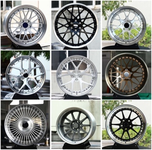 Jantes forgées 2 pièces 19 20 22 24 26 pouces 5x114.3 5x120 à déport profond avec lèvre polie compatibles GTR R35 <span class=keywords><strong>Nissan</strong></span> <span class=keywords><strong>Qashqai</strong></span> J11 370Z Kia K5 - Product Image 6