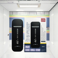 B1 B3 B5 LTE Cat4 H760 Modem USB Wifi 4G, jaringan nirkabel Internal kecil dengan dukungan kartu SIM Data tak terbatas 150Mbps