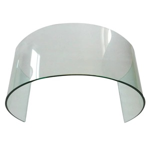 Verre trempé incurvé ultra-clair personnalisé pour les bâtiments extérieurs pour les escaliers solaires d'utilisation de verre feuilleté de courbe chaude dinant - Product Image 3