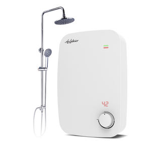 Electric Shower 220V Over Temperature Protection Stainless Steel 5500W for Domestic Instant Water Heater - Product Image 1