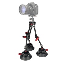 Support de fixation à ventouse pour voiture 2025, bras magique 11'' pour la photographie en extérieur, avec trous de montage ARRI 1/4'' et 3/8''