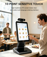Mesin Kasir POS Android 10.1" Terminal Pengenal Wajah NFC Sistem POS All-in-One Printer Scanner untuk Toko Retail