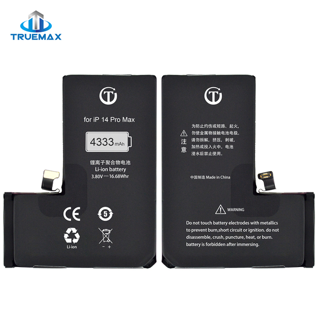 Mobile Phone Battery Replacement for iphone 14 Pro Max Cell Phone Bateria