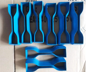 Coupe-échantillons pour haltères ISO 37, Coupe-échantillons pour essais de traction du caoutchouc ISO 527 - Product Image 2