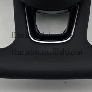 Volante de cuero liso perforado de calidad de Venta caliente para Audi A3 A4 A5 A6L A8 Q5 Q7 Q8 TT B9 volante de coche - Product Image 3