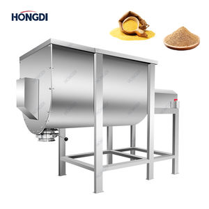 Máquina mezcladora de polvo seco de acero inoxidable Mezclador de cinta horizontal para polvo químico seco - Product Image 1
