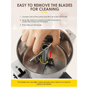 Molino Eléctrico <span class=keywords><strong>de</strong></span> 800g para Granos <span class=keywords><strong>de</strong></span> Café, <span class=keywords><strong>Especias</strong></span> <span class=keywords><strong>y</strong></span> Hierbas <span class=keywords><strong>de</strong></span> Alta Velocidad, Seguridad Mejorada, Máquina Súper Fina Comercial - Product Image 6