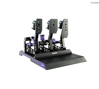 Pédales de simulation de course CONSPIT Cpp Lite avec vibrations et freins hydrauliques – Périphériques de jeu pour simulateur de conduite