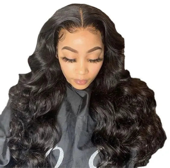 HD Lace Front Wigs For Black Women, Brazilian Straight Human Hair Wigs, 150% 180% Human Hair Full Lace Wig For Black Woman