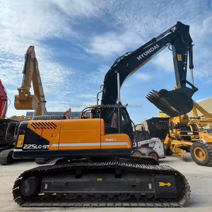 Excavatrice hyundai d'occasion 225LC-9T de 22 tonnes de bonne qualité Corée du Sud Excavatrice R225LC-9T hyundai de 22 tonnes bon prix pour la vente bon marché - Product Image 2