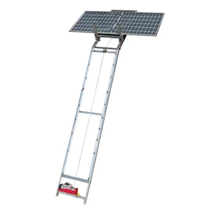 Sollevatore per Pannelli Solari in Lega di Alluminio con Telecomando Wireless, Montacarichi Elettrico per Pannelli Fotovoltaici 200kg per Lavori di Montaggio su Tetti - Product Image 5