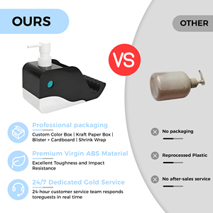 Dispenser per sapone di plastica a tema balena pompa manuale, portaspugna e vassoio di scolamento per lavello da cucina sapone l - Product Image 3