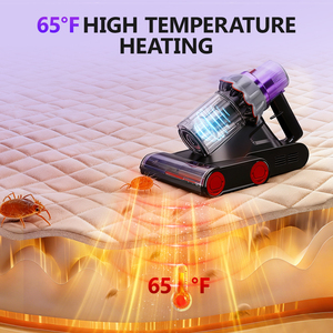 <span class=keywords><strong>Aspirateur</strong></span> <span class=keywords><strong>à</strong></span> matelas <span class=keywords><strong>sans</strong></span> <span class=keywords><strong>fil</strong></span> <span class=keywords><strong>à</strong></span> grande aspiration électrique pour la maison, best-seller, avec fonction de battage et de UV - Product Image 5