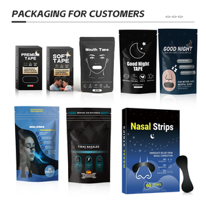 Tiras nasales transpirables no tejidas personalizadas cinta nasal antironquidos para dormir mejor OEM al por mayor - Product Image 6